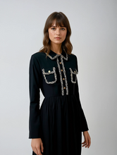 Load image into Gallery viewer, Daniella Tweed Dress