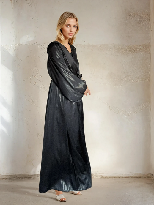 The Agam Dress in Black
