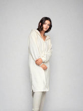 Load image into Gallery viewer, Sweatshirt zipper dress 2.0 Cream