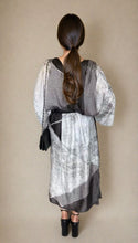 Load image into Gallery viewer, Black &amp; Grey Kaftan