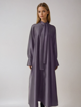 Load image into Gallery viewer, Purple voile dress