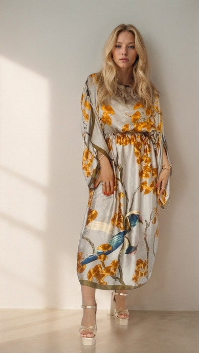 Tree of life Kaftan dress