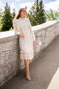 Hana Guipure lace dress (limited edition)