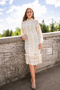 Hana Guipure lace dress (limited edition)