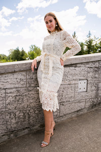 Hana Guipure lace dress (limited edition)
