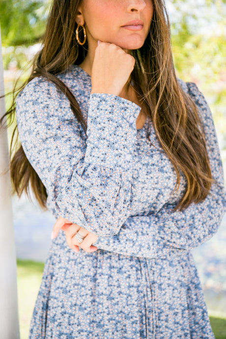 Mandy blue dress