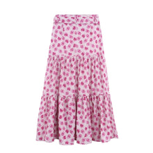 Load image into Gallery viewer, Roses peasant skirt