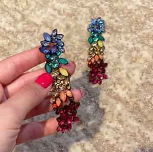 Rainbow earrings