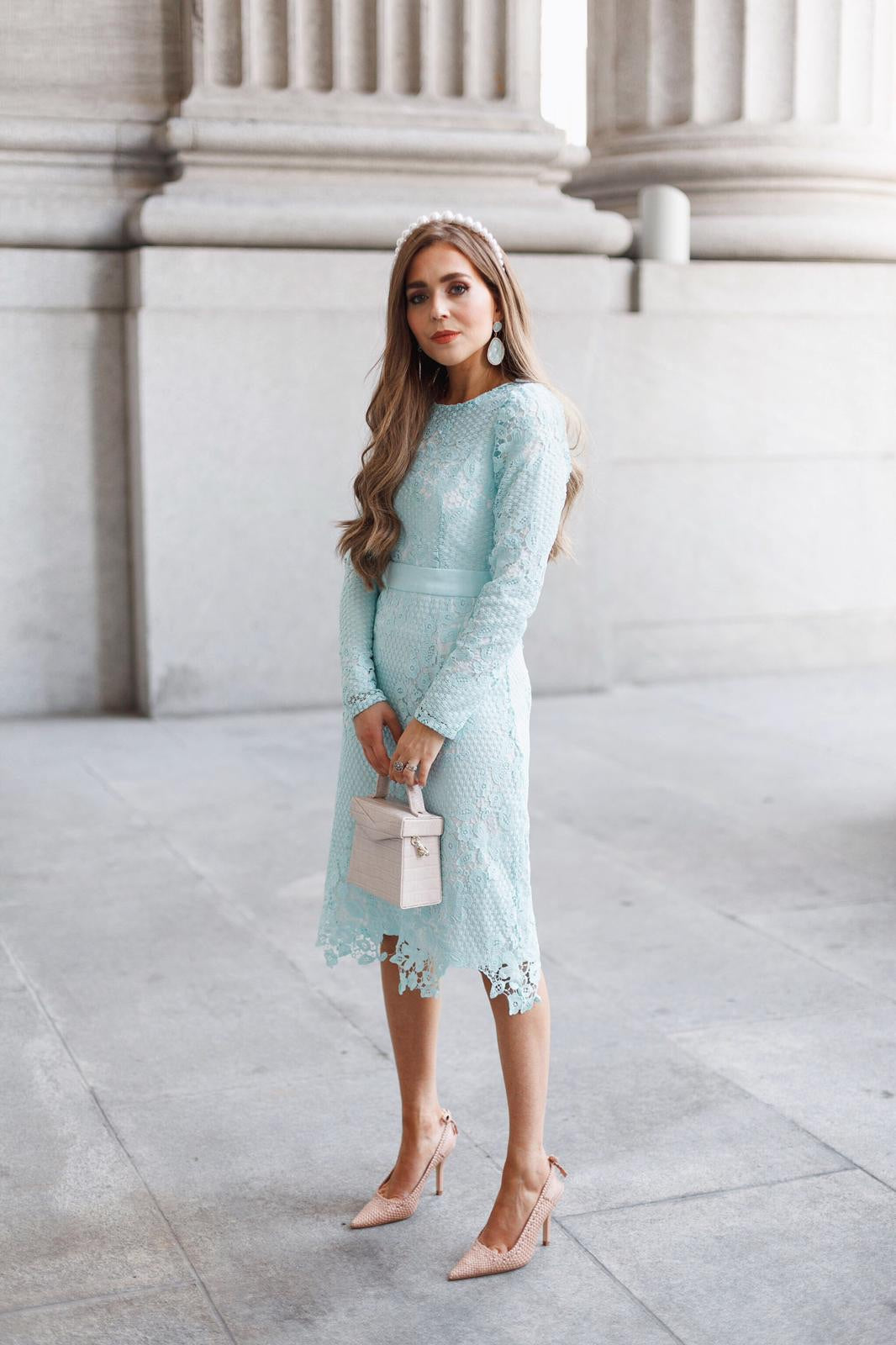 Mint lace dress YardsCouture Mint lace dress YardsCouture