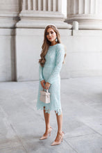 Load image into Gallery viewer, Mint lace dress
